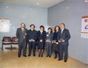 Imagen: Premiados con el galard�n de la AUI en Mundo Internet 2002.