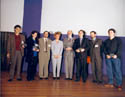 Imagen: Excma. Sra. D�. Esperanza Aguirre con los premiados por la Asociaci�n en Mundo Internet 1998.