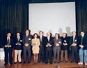 Imagen: Premiados con el galard�n de la Asociaci�n en Mundo Internet 1997.