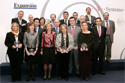 Imagen: Premios Expansi�n. Entidades ganadoras y miembros del jurado junto con la Ministra de Administraciones P�blicas D�a. Elena Salgado
